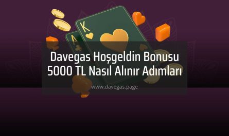 davegas hoşgeldin bonusu