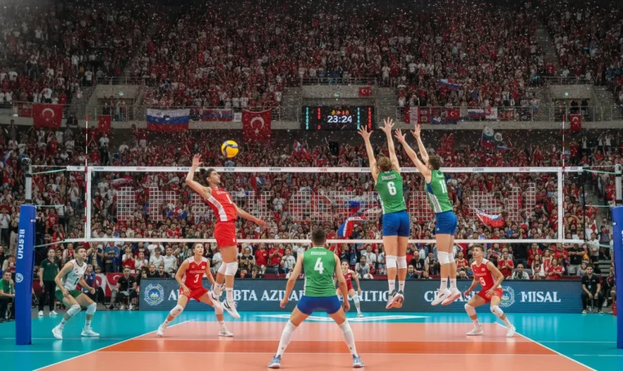 Türkiye’nin Voleybol Tarihindeki Büyük Slovenya Sınavı